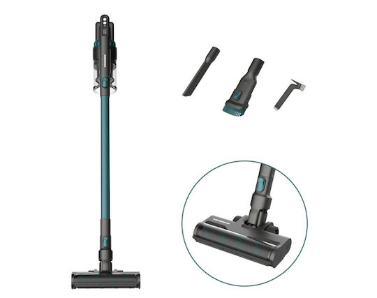 Heinner HSVC-PB300GR Rechargeable 2 in 1 Stick and Handheld Vacuum 25.9V Green/Anthracite Gray