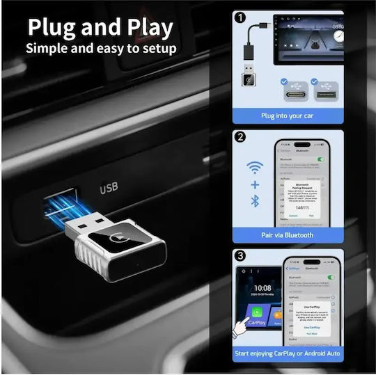 Αντάπτορας Carplay & Android Auto Αυτοκινήτου 20114040