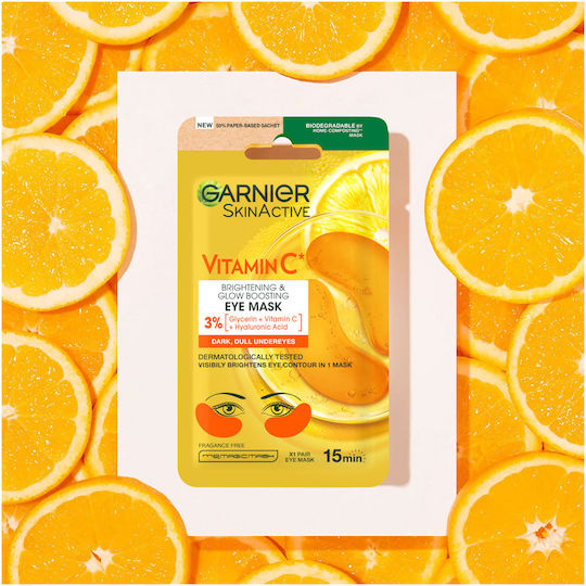 Garnier Moisture Bomb Tissue Masks Eyes Moisturizing Mask 5pcs 30gr