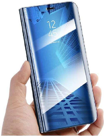 TelForceOne Blue Synthetic Leather Book Case (Galaxy A05s)
