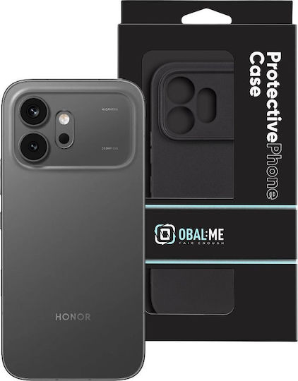Obal:Me Matte Back Cover Σιλικόνης 1.5mm Μαύρο (Honor 600)