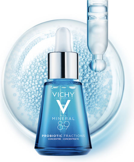 Vichy Mineral 89 Probiotic Fractions Ενυδατικό & Αντιγηραντικό Booster Προσώπου με Νιασιναμίδη & Υαλουρονικό Οξύ για Αποτοξίνωση & Θρέψη 30ml