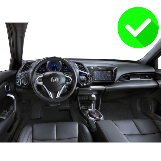 Carmedia Ηχοσύστημα Αυτοκινήτου για Honda CR-Z 2010-2016 (Bluetooth/USB/AUX/WiFi/GPS/Apple-Carplay/Android-Auto) με Οθόνη Αφής 11.8"