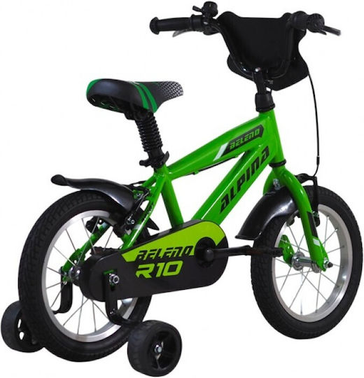 Alpina 18" Παιδικό Ποδήλατo BMX με Σκελετό Αλουμινίου Πράσινο