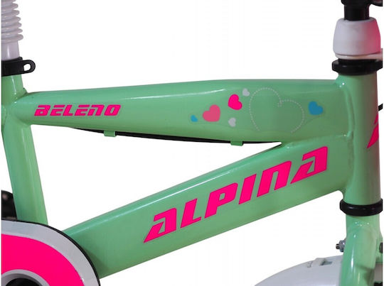 Alpina 18" Παιδικό Ποδήλατo BMX με Σκελετό Αλουμινίου Τιρκουάζ