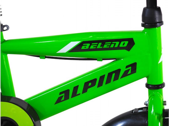 Alpina 18" Παιδικό Ποδήλατo BMX με Σκελετό Αλουμινίου Πράσινο