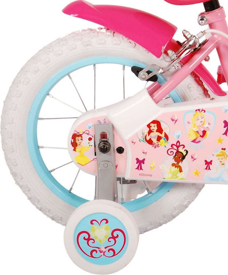 Volare Disney Princess 14" Παιδικό Ποδήλατo BMX Ροζ