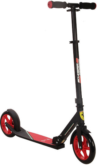 Mesuca Kinderroller Klappbar Ferrari 2-Rad Schwarz