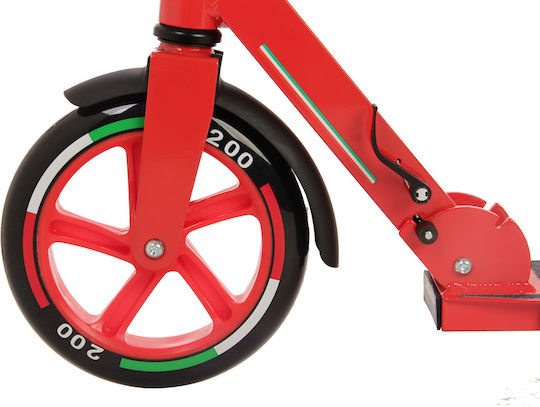 Mesuca Kids Scooter Foldable Ferrari 2-Wheel for 8+ Years Red FXA70RE