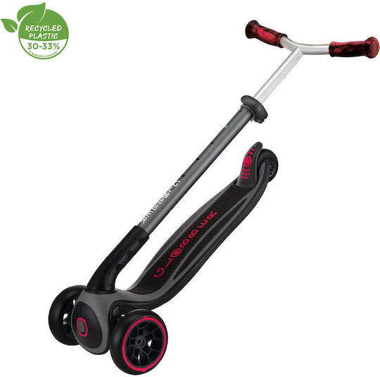 Globber Kinderroller Klappbar 3-Rad für 4+ Jahre Rot