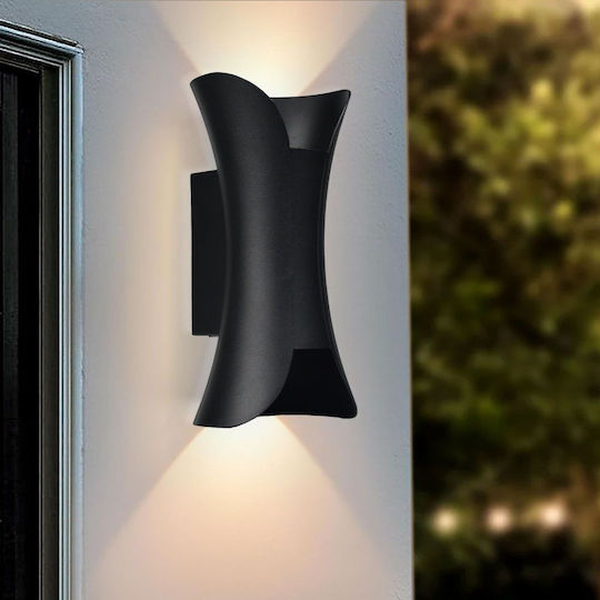 Vivalux Vivalux Wandmontierte Außenbeleuchtung Deckenleuchte IP65 10W Mit Einstellbarem Weiß Licht 10x20x8cm