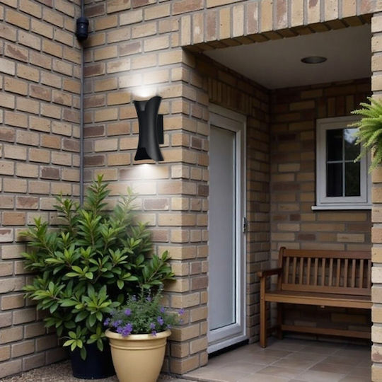 Vivalux Vivalux Wandmontierte Außenbeleuchtung Deckenleuchte IP65 10W Mit Einstellbarem Weiß Licht 10x20x8cm