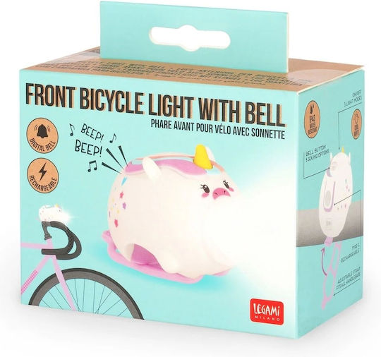 Legami Milano BKL0002 Rechargeable Front Bicycle Light