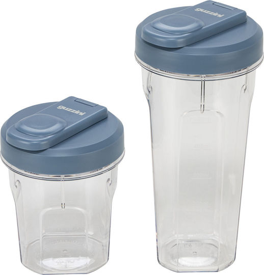 Guzzini Sous Chef Μπλέντερ με Πλαστική Κανάτα 900 ml Navy Blue