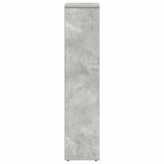 vidaXL Ντουλάπι Μπάνιου 20.5x20x90cm Γκρι