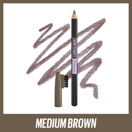 Maybelline Express Brow Bleistift für Augenbrauen 04 Medium Brown