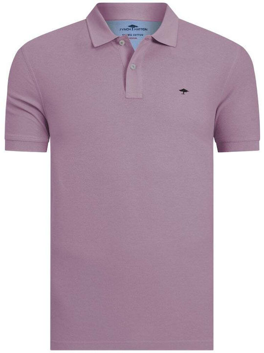 Polo Short Sleeve Blouse Lilac