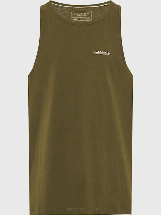 Funky Buddha Khaki Blouse
