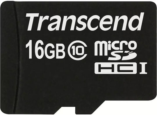 Transcend microSDHC 16GB Class 10 High Speed