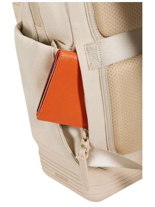 American Tourister Soulpack Τσάντα Πλάτης για Laptop 15" σε Μπεζ χρώμα