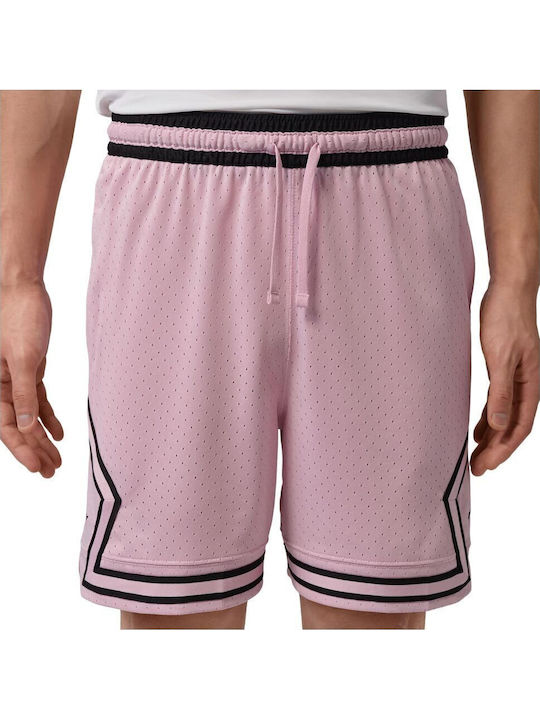 Diamond Αθλητική Ανδρική Βερμούδα Dri-Fit Ροζο