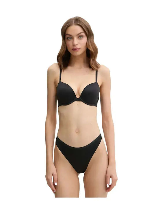 Push Up Bra Underwire Black