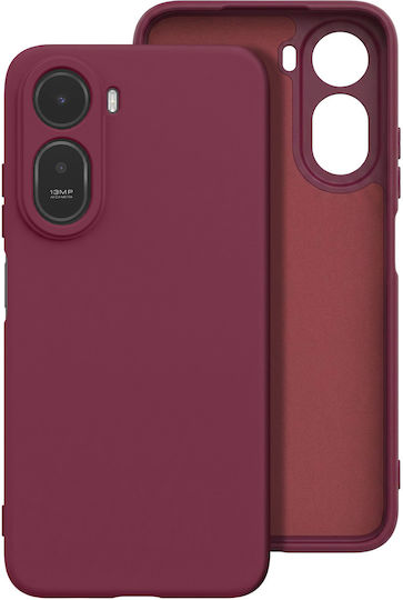 Avizar Case Redmi A7 Pro Soft-touch Silicone Fast Cover Series Bordeaux