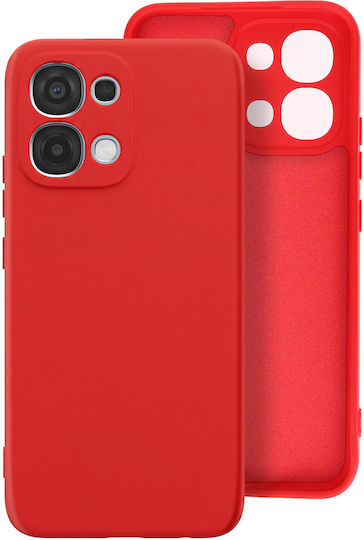 Avizar Case Oppo A6 Pro Soft-touch Silicone Fast Cover Series Red