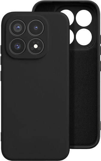 Avizar Handyhülle Xiaomi 17 Soft-touch Silikon Schnelle Abdeckung Serie Schwarz
