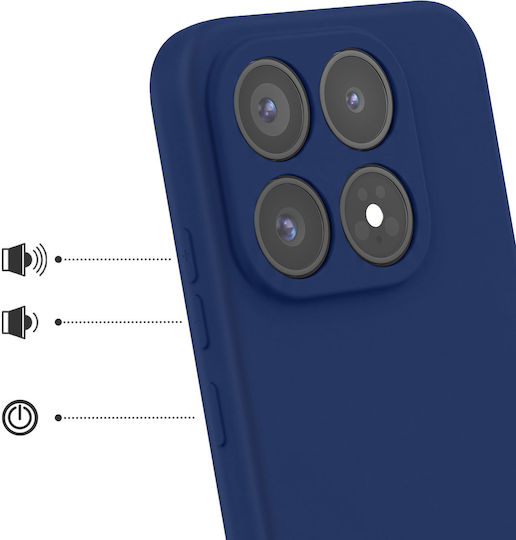 Avizar Case Xiaomi 17 Soft-touch Silicone Fast Cover Series Night Blue