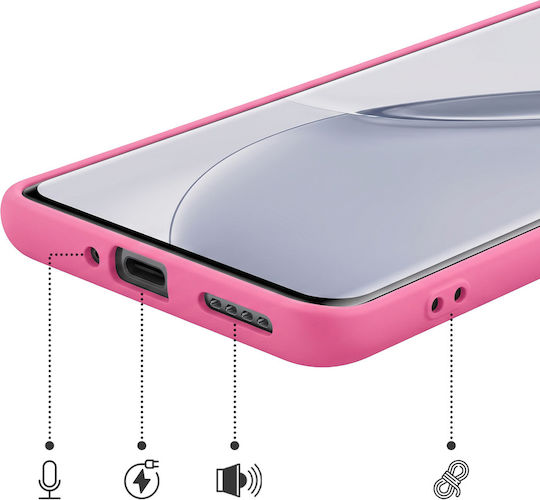 Avizar Husa Realme 16 Pro Silicon Soft-touch Fast Cover Roz