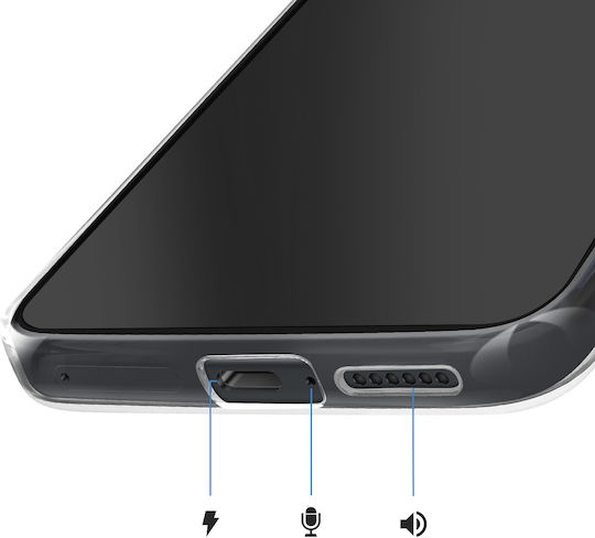 Avizar Case Redmi Note 15 Pro 4g In Soft Silicone Raised Camera Border Transparent