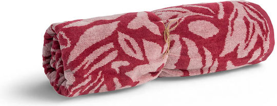 Easy Home Cotton Pink Beach Towel 160x80cm