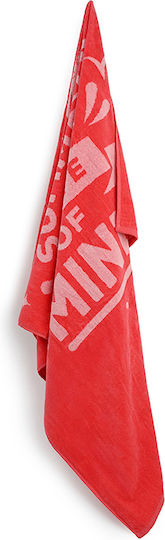 Easy Home Cotton Blue Beach Towel 160x80cm