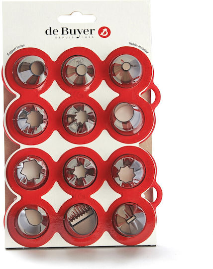 De Buyer De Buyer Μύτη für Spritzbeutel 8cm 12 Stück De Buyer De Buyer Μύτη für Spritzbeutel 8cm 12 Stück