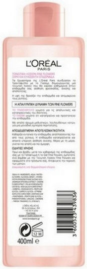 L'Oreal Paris Fine Flowers Lotion Gesichtstoner 400ml