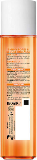 L'Oreal Paris Revitalift Clinical Υγρό Τόνωσης Προσώπου με Βιταμίνη C, AHA & PHA 180ml