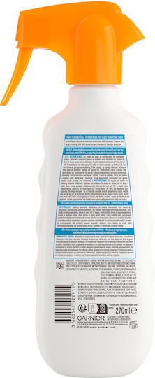 Garnier Ambre Solaire SPF50+ Αδιάβροχο Παιδικό Αντηλιακό Spray 270ml