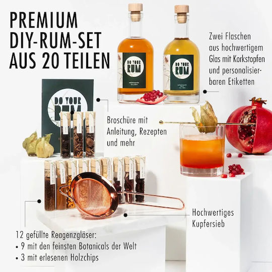 Παιδική Χειροτεχνία Craftly – Do Your Own Rum Kit – Ολοκληρωμένο Σετ Δημιουργίας Χειροποίητου Rum Eu-de-dyr-mfn