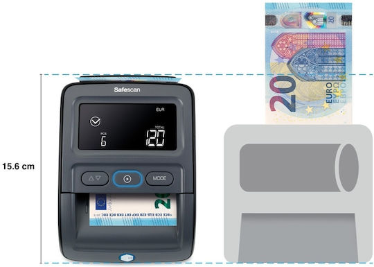 Safescan Counterfeit Banknote Detection Device EUR GBP CHF PLN CZK RON HUF BGN