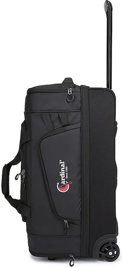 Cardinal Sak Voyage 105l Black with Wheels Fabric L75xW36xH39cm