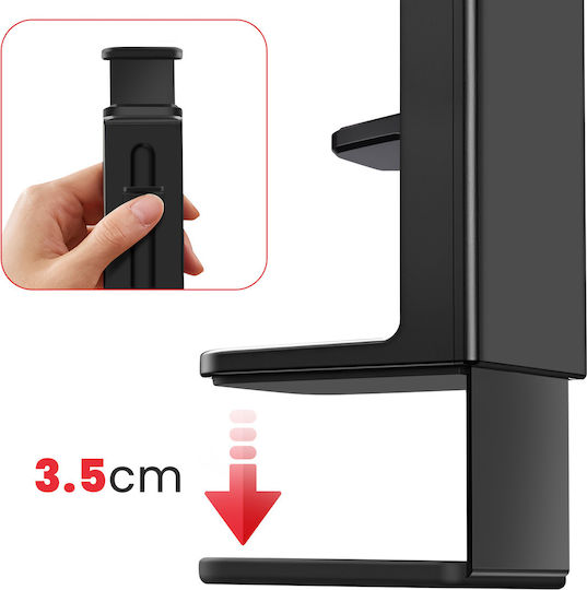 Swissten Magsafe Mount Iphone Adjustable Rotatable All-terrain Grip Mount Black