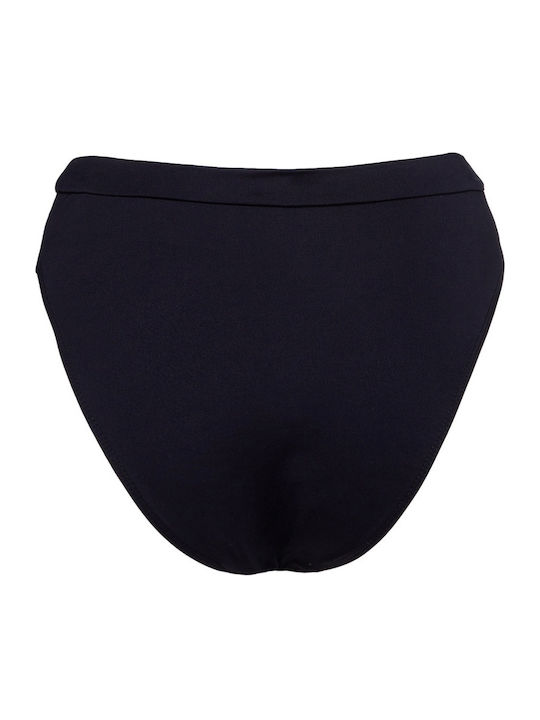 Bikini Slip High Waist Black