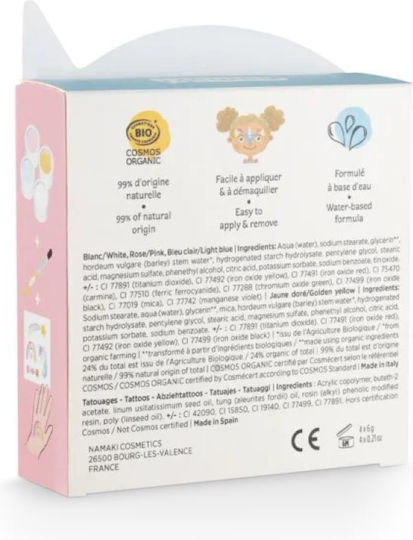 Namaki Set Gesichtsbemalung 4 Farben Unicorn