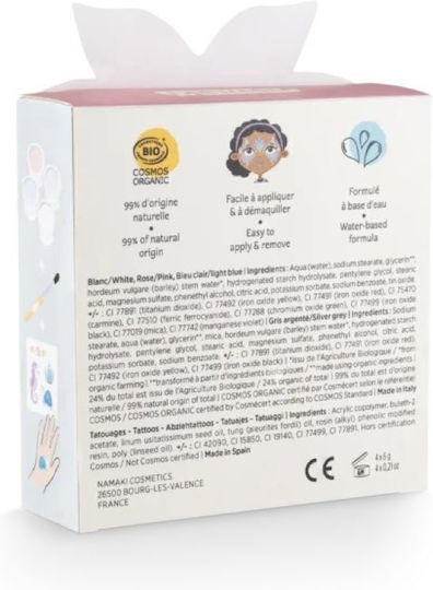 Namaki Set Gesichtsbemalung 4 Farben Meerjungfrau
