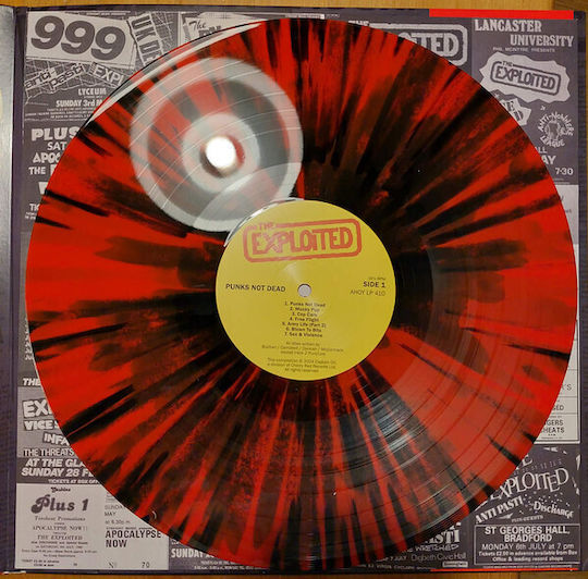 Exploited Punks Not Dead Vinyl