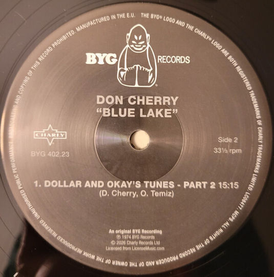 Don Cherry Blue Lake Vinyl