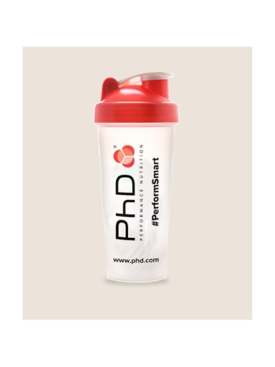 PhD Shaker Cup Plastic Protein Shaker 600ml Transparent