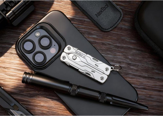 NexTool Sailor Πολυεργαλείο Μπρελόκ Μπεζ σε Θήκη