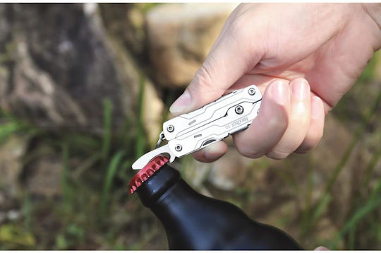 NexTool Sailor Πολυεργαλείο Μπρελόκ Μπεζ σε Θήκη